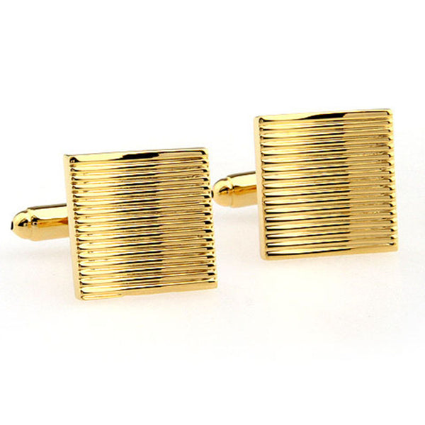 Plain Colour Metal Cufflinks