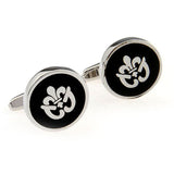 Enamel Dropping Glue Cufflinks