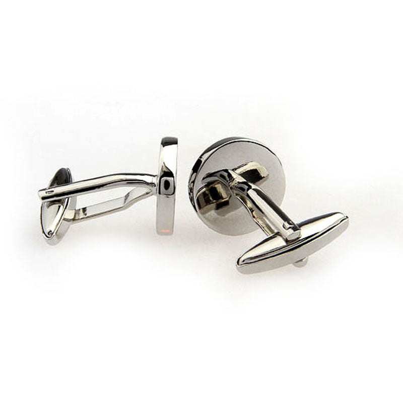 Enamel Dropping Glue Cufflinks