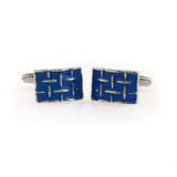 Enamel Dropping Glue Cufflinks