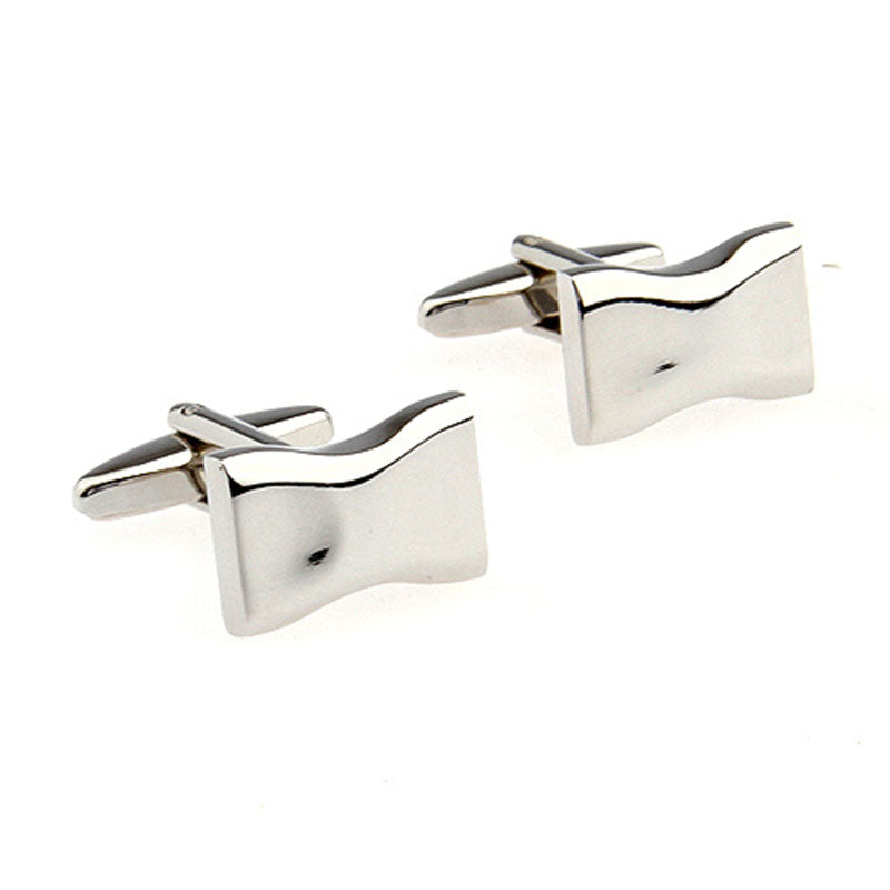 Plain Colour Metal Cufflinks