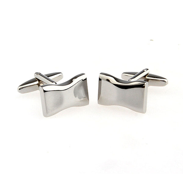 Plain Colour Metal Cufflinks