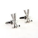 Plain Colour Metal Cufflinks