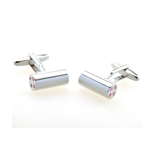 Crystal Zircon Cufflinks