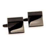 Plain Colour Metal Cufflinks