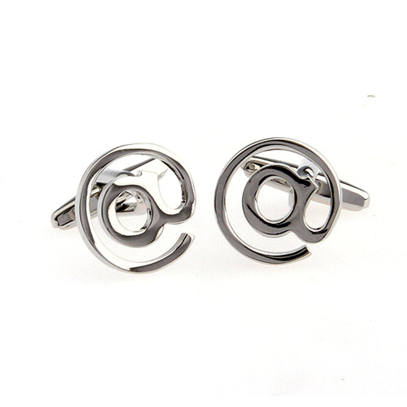 Cartoon Anime Plain Colour Metal Cufflinks