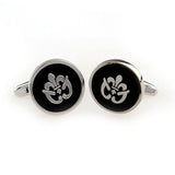 Enamel Dropping Glue Cufflinks