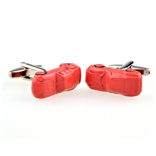 Car Logo Traffic Enamel Dropping Glue Cufflinks