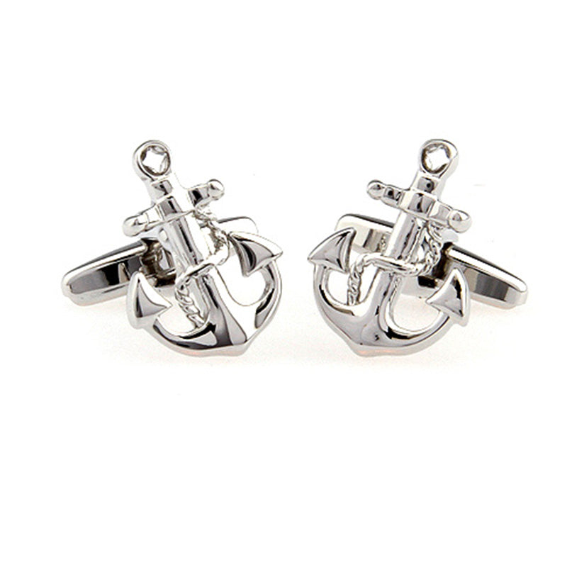 Military Tools Plain Colour Metal Cufflinks