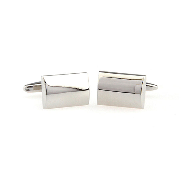 Plain Colour Metal Cufflinks