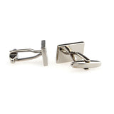 Plain Colour Metal Cufflinks