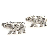 Animals Plants Plain Colour Metal Cufflinks