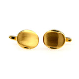 Plain Colour Metal Cufflinks