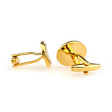 Plain Colour Metal Cufflinks