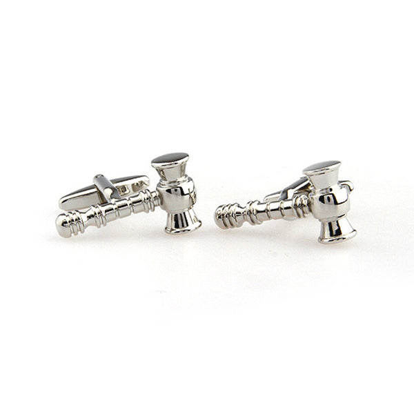 Military Tools Plain Colour Metal Cufflinks