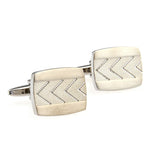 Plain Colour Metal Cufflinks