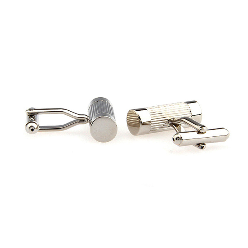 Plain Colour Metal Cufflinks