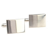 Plain Colour Metal Cufflinks