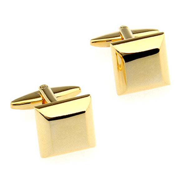 Plain Colour Metal Cufflinks