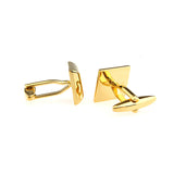 Plain Colour Metal Cufflinks