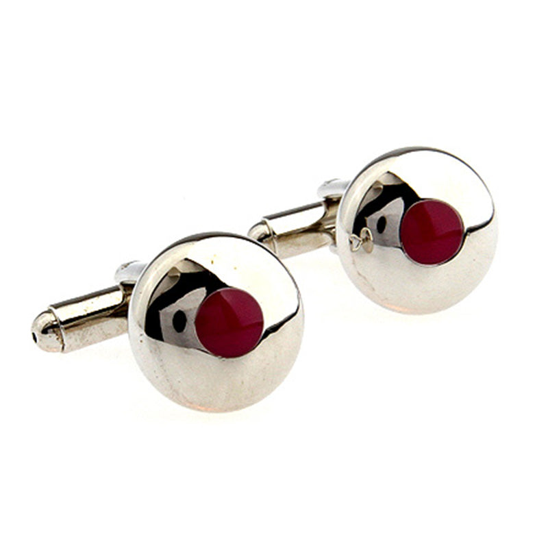 Enamel Dropping Glue Cufflinks