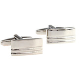 Plain Colour Metal Cufflinks