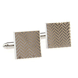 Plain Colour Metal Cufflinks