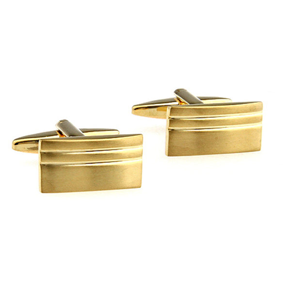 Plain Colour Metal Cufflinks