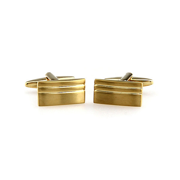 Plain Colour Metal Cufflinks