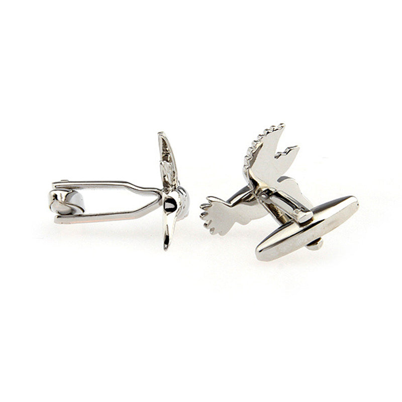 Animals Plants Plain Colour Metal Cufflinks