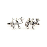 Animals Plants Plain Colour Metal Cufflinks