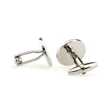 Plain Colour Metal Cufflinks