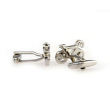 Car Logo Traffic Plain Colour Metal Cufflinks