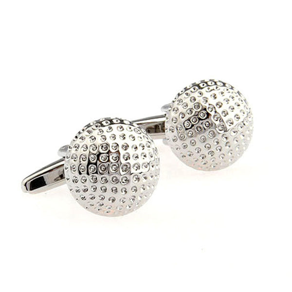 Sports Technology Plain Colour Metal Cufflinks