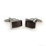 Plain Colour Metal Cufflinks