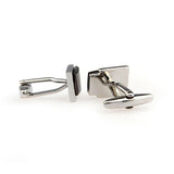 Plain Colour Metal Cufflinks