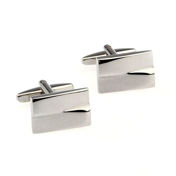 Plain Colour Metal Cufflinks