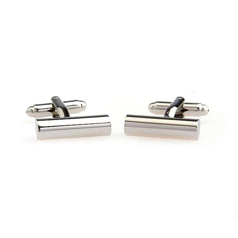 Plain Colour Metal Cufflinks