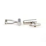 Plain Colour Metal Cufflinks