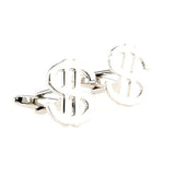 Plain Colour Metal Cufflinks