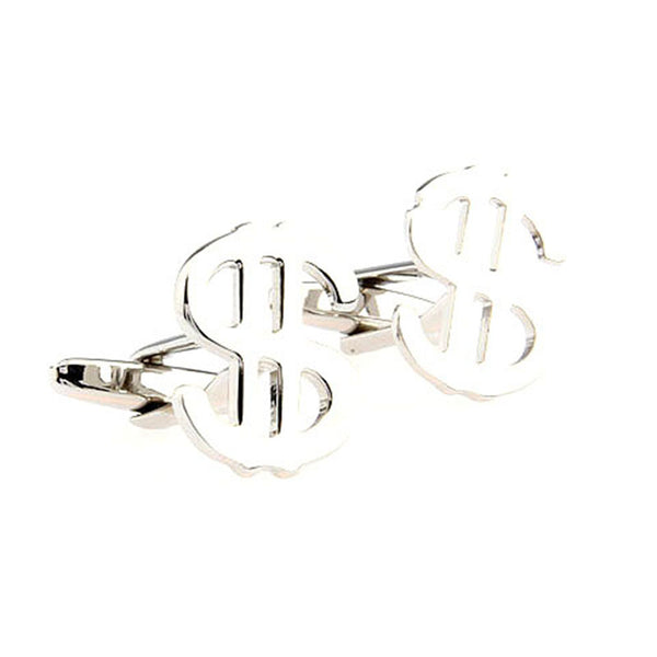 Plain Colour Metal Cufflinks