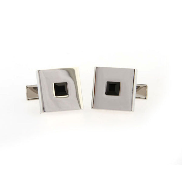 Crystal Zircon Cufflinks