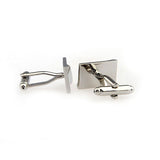 Plain Colour Metal Cufflinks