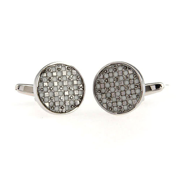 Enamel Dropping Glue Cufflinks