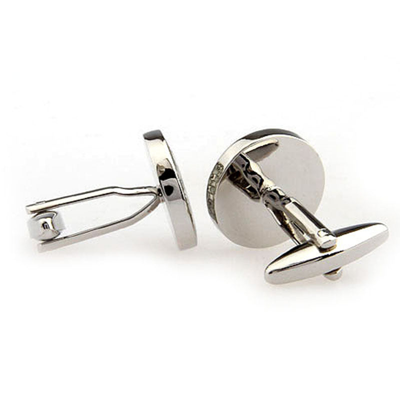 Enamel Dropping Glue Cufflinks