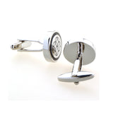 Enamel Dropping Glue Cufflinks