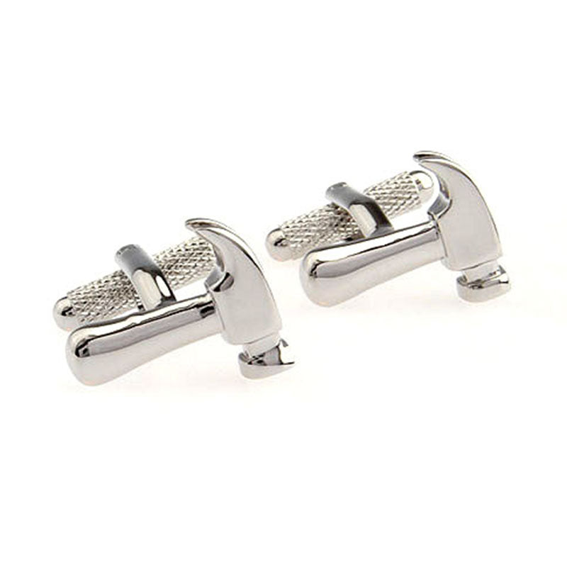 Military Tools Plain Colour Metal Cufflinks