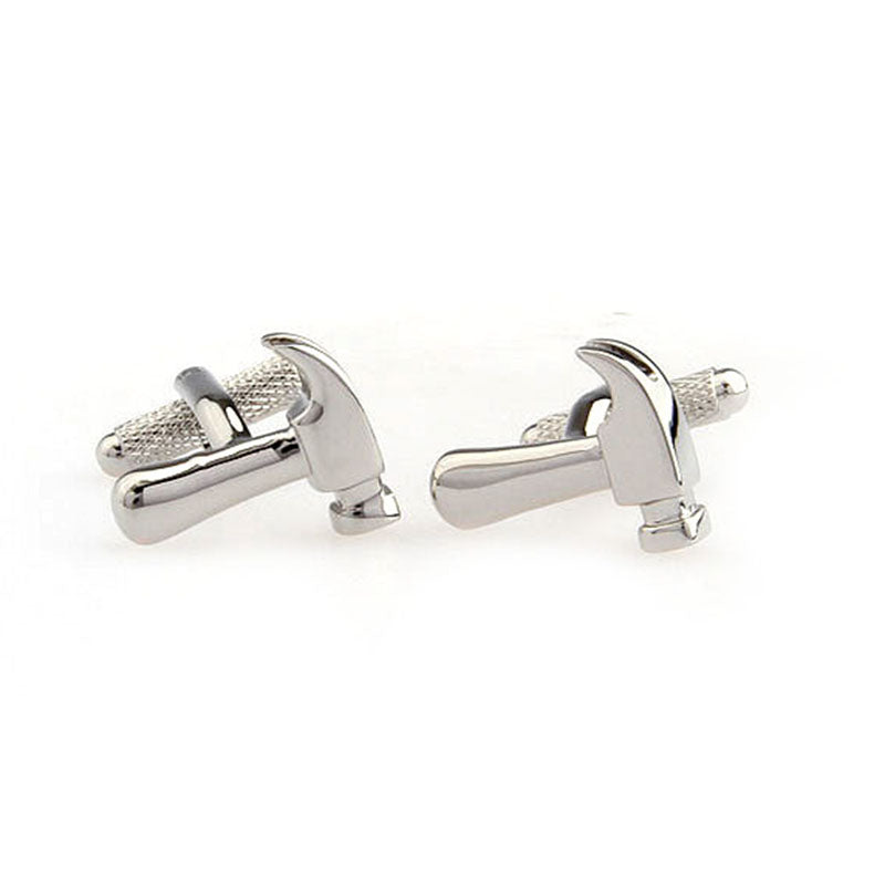 Military Tools Plain Colour Metal Cufflinks