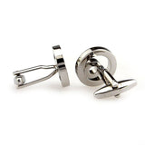 Plain Colour Metal Cufflinks