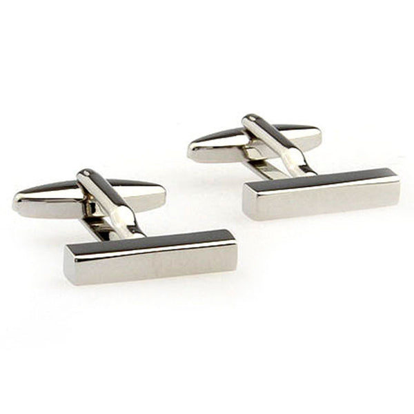 Plain Colour Metal Cufflinks